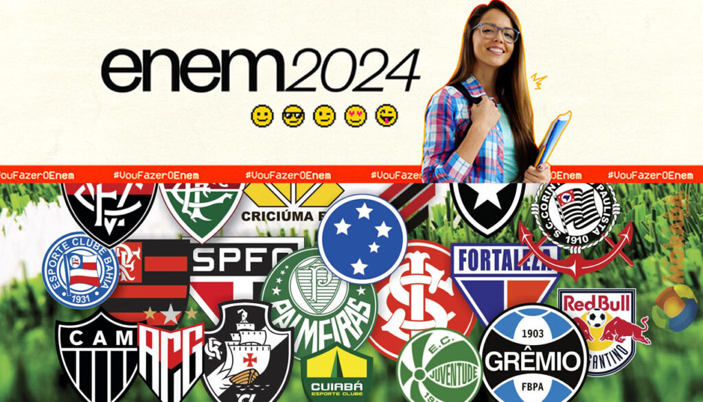 Enem 2024: MEC e CBF se unem para divulgar inscrições